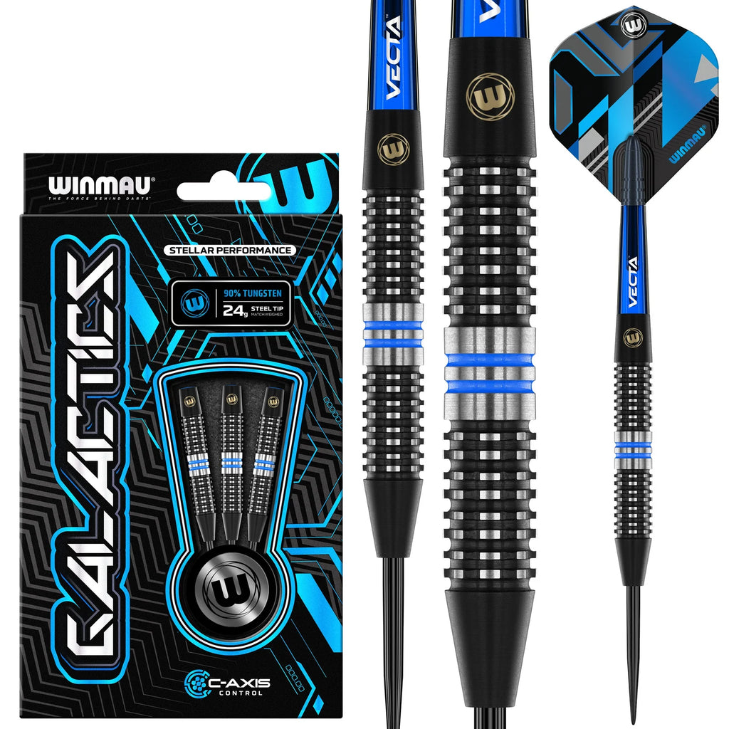 WINMAU - Galactics Darts - 90% TUNGSTEN - 24g
