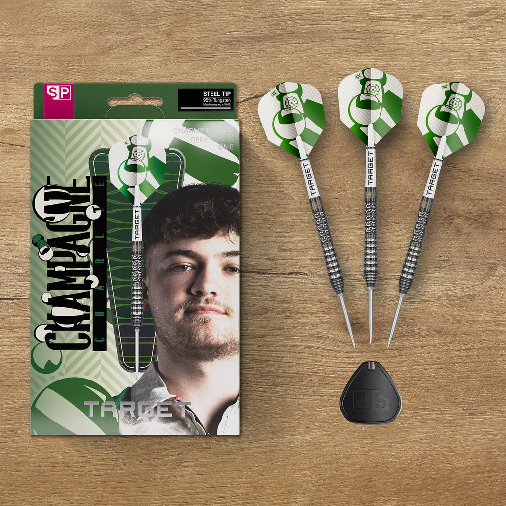TARGET - Charlie Manby - Steel Tip Swiss Point - 95% Tungsten Darts