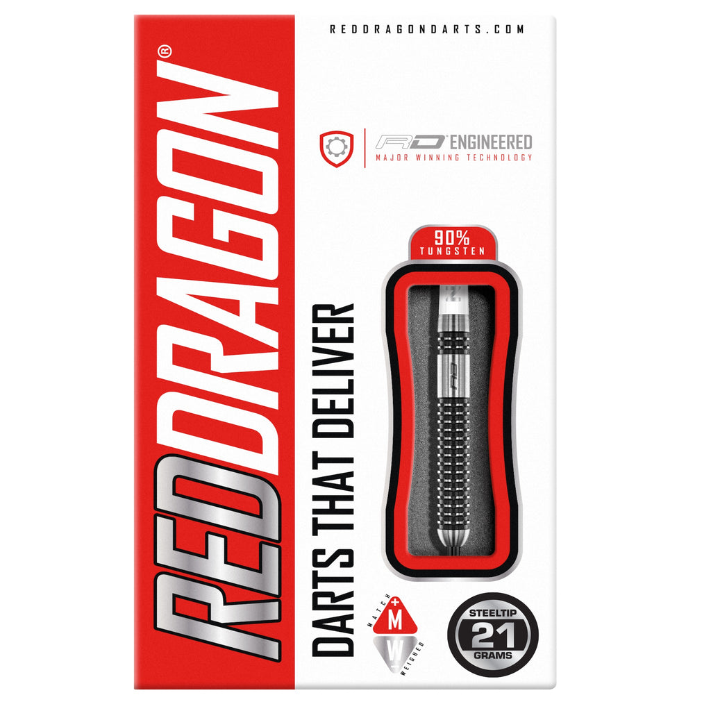RED DRAGON - Gian van Veen Axis SE Darts - 90% Tungsten - 21g