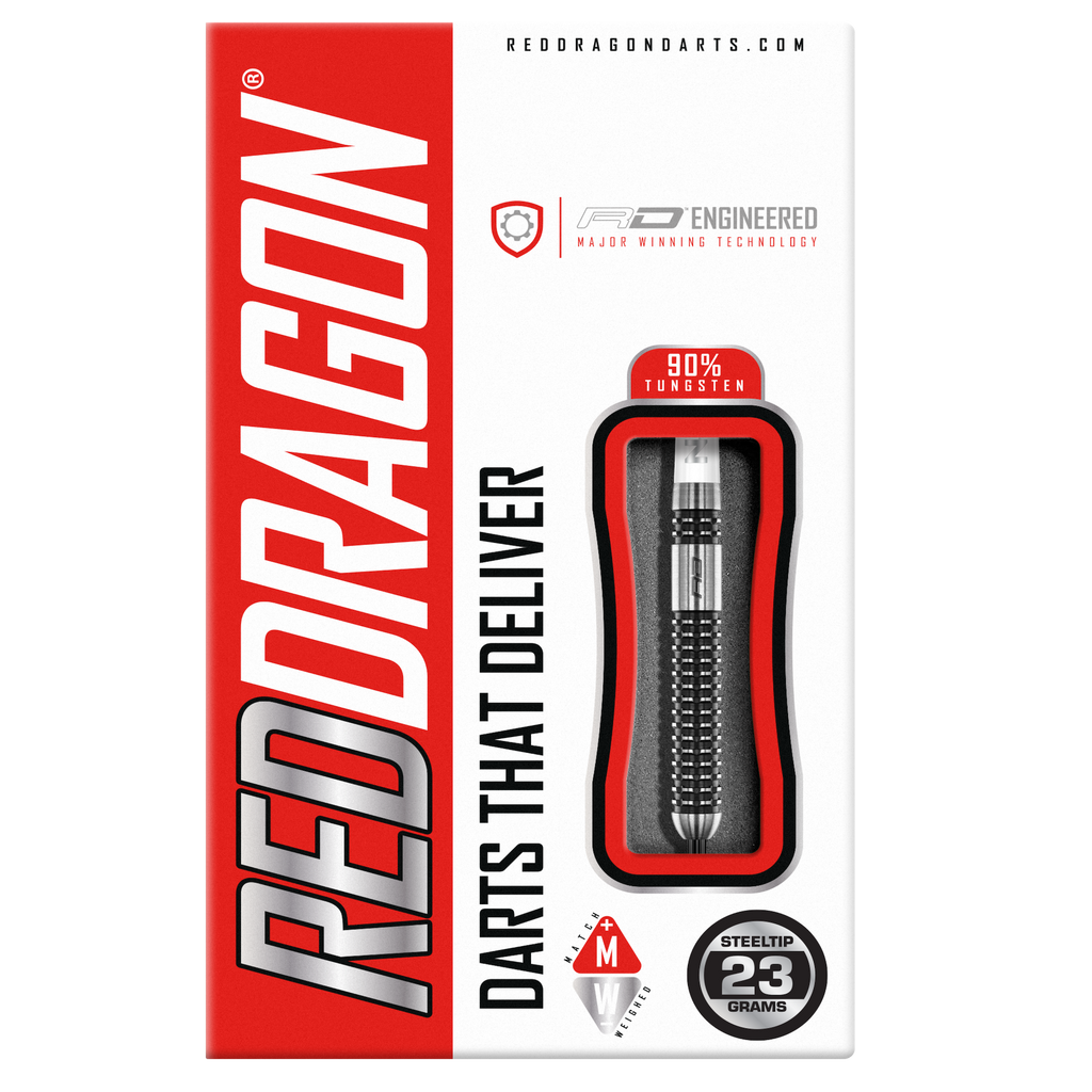 RED DRAGON - Gian van Veen Axis SE Darts - 90% Tungsten - 23g