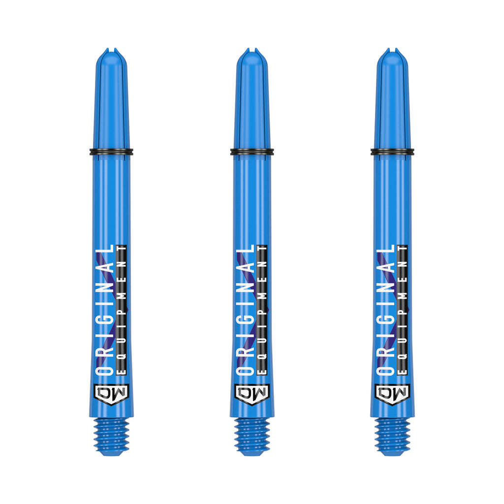 DART WORLD - Clinch Darts Shafts 3PK - BLUE