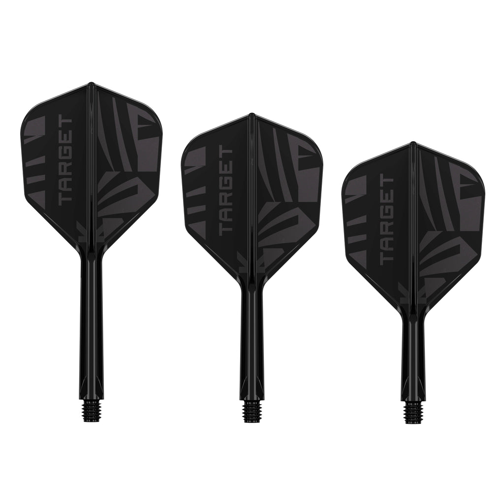 TARGET - K-FLEX - NO6 Standard Small Flight Size - Target Black