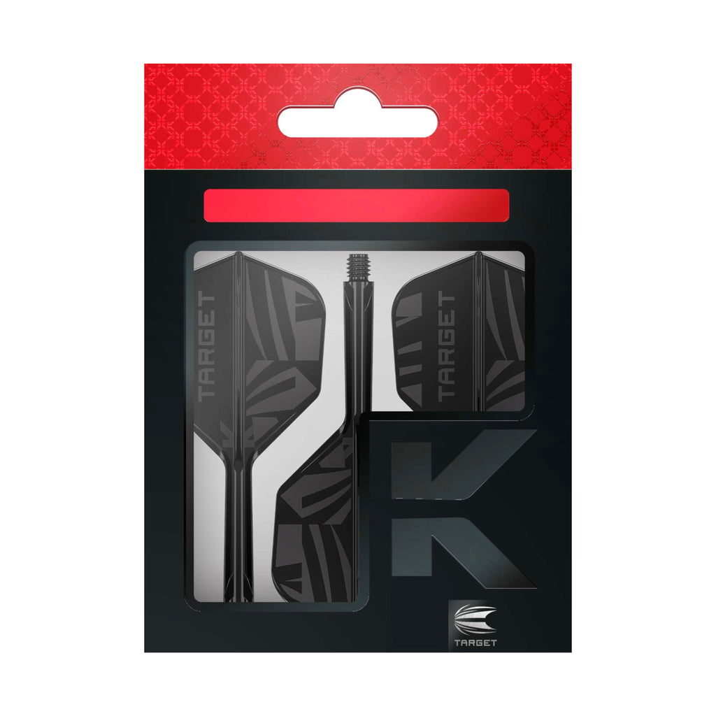 TARGET - K-FLEX - NO6 Standard Small Flight Size - Target Black