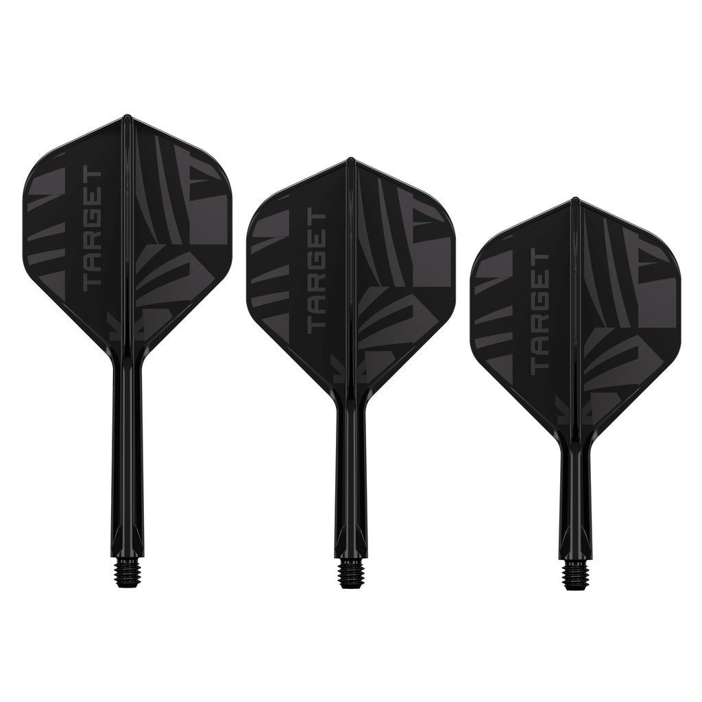 TARGET - K-FLEX - NO2 Standard Flight Size - Target Black