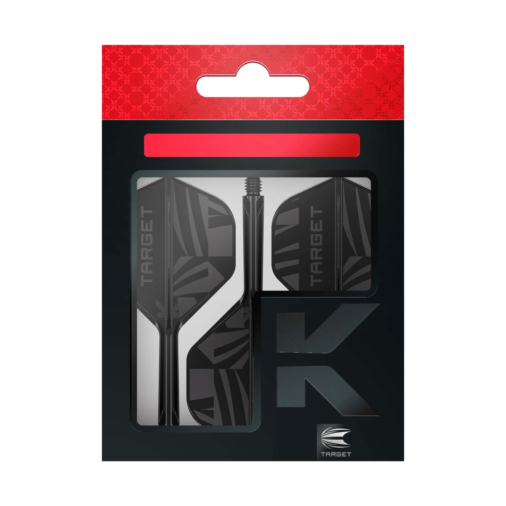 TARGET - K-FLEX - NO2 Standard Flight Size - Target Black