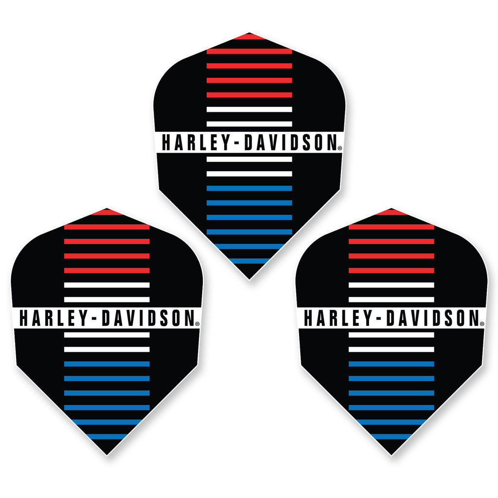 HARLEY DAVIDSON - Official Licensed Dart Flights - RETRO - Standard Size - 100 Micron