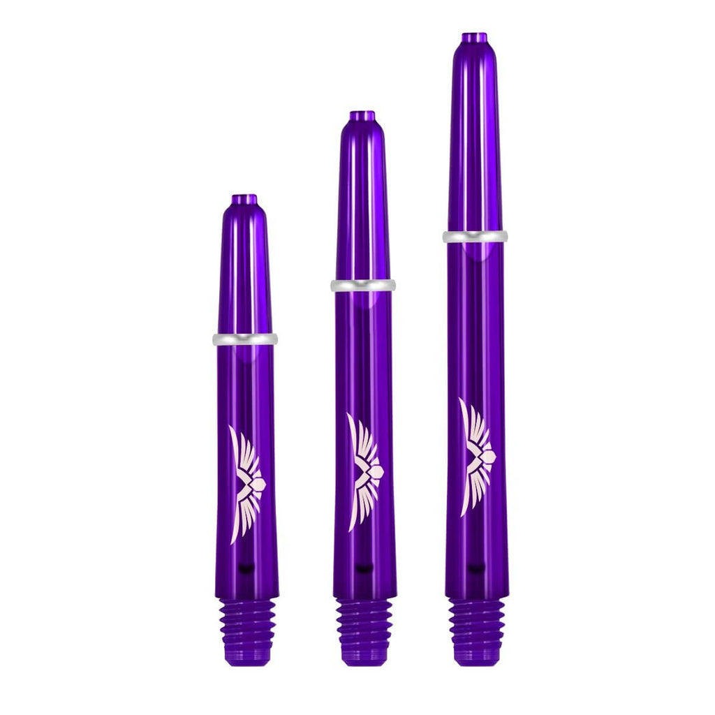SHOT - Eagle Claw Dart Shafts - CLEAR PURPLE