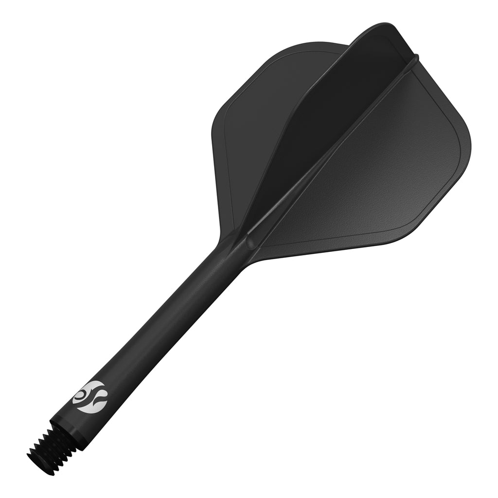 SHOT - FLIGHT DECK - ONE PIECE Dart and Flight System - BLACK