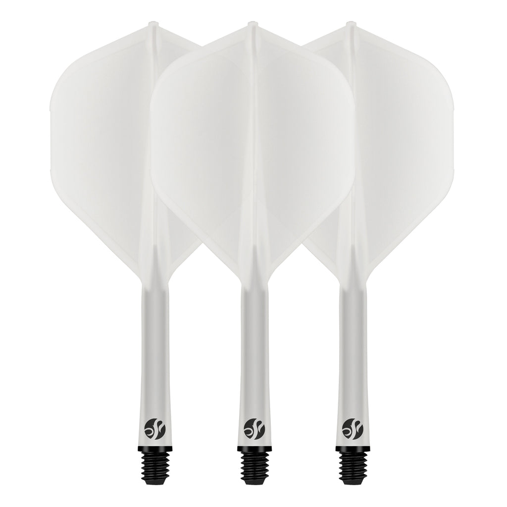 SHOT - FLIGHT DECK - ONE PIECE Dart and Flight System - CLEAR