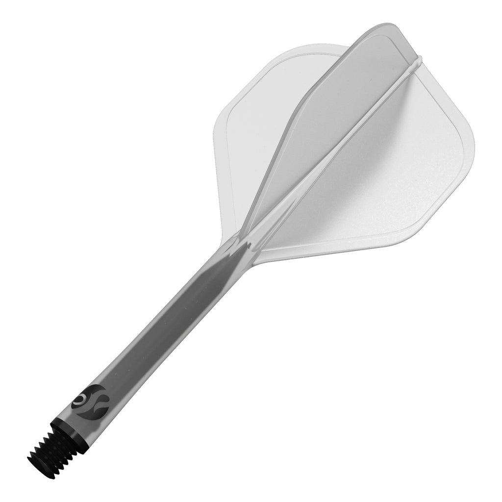 SHOT - FLIGHT DECK - ONE PIECE Dart and Flight System - CLEAR