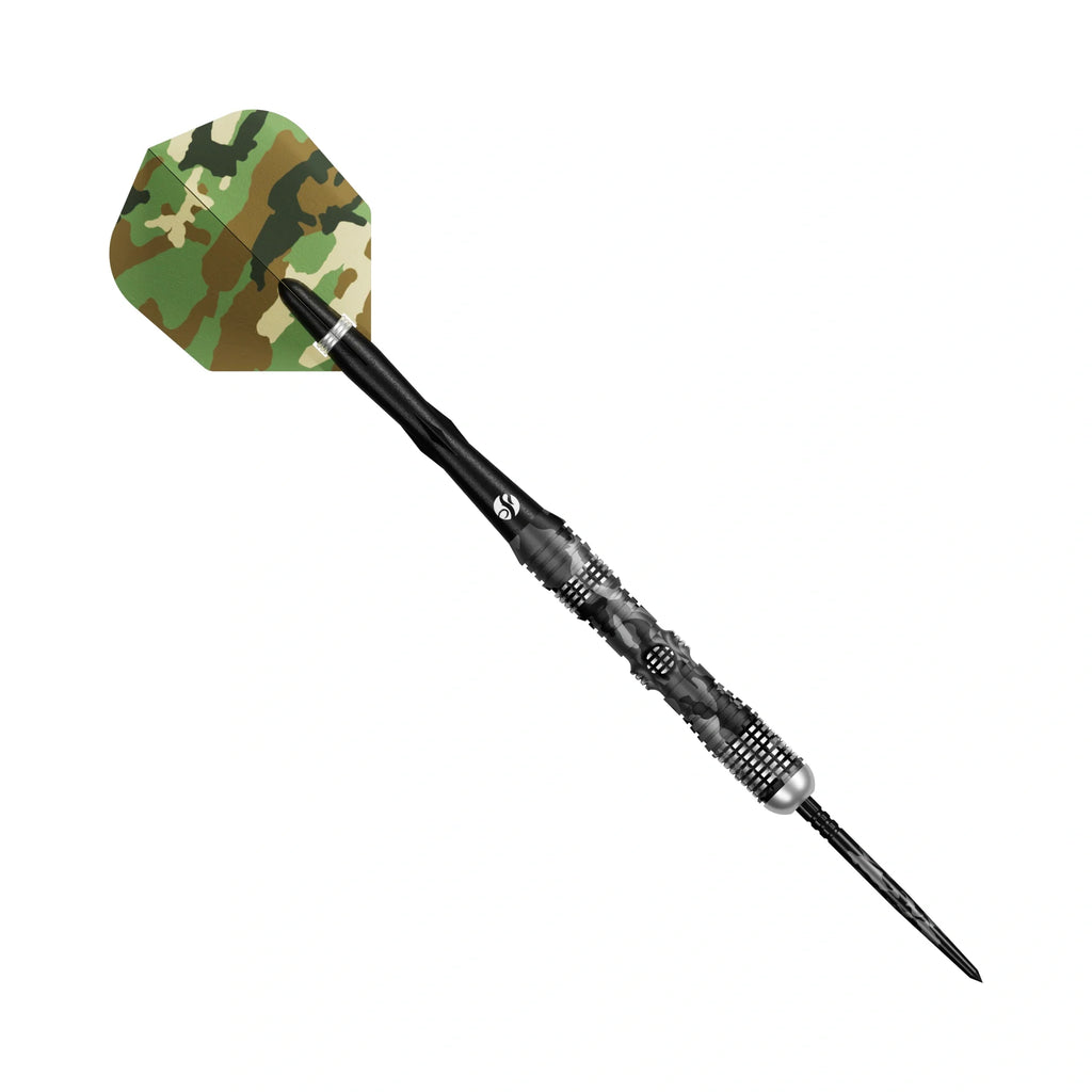 SHOT - 25g - Camo LONGSHOT Turbo Point Darts Set - 95% Tungsten