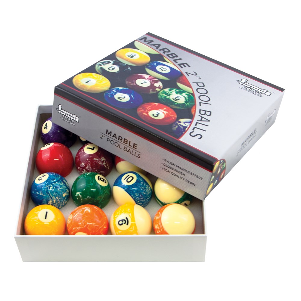 FORMULA SPORTS - Marble Pool Balls 2