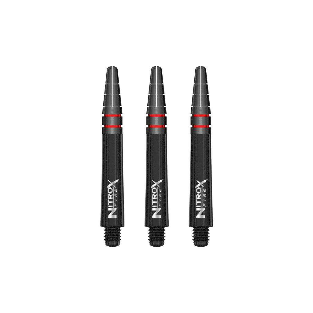 RED DRAGON - Nitro X FIRE Composite Dart Shafts - 36mm SHORT