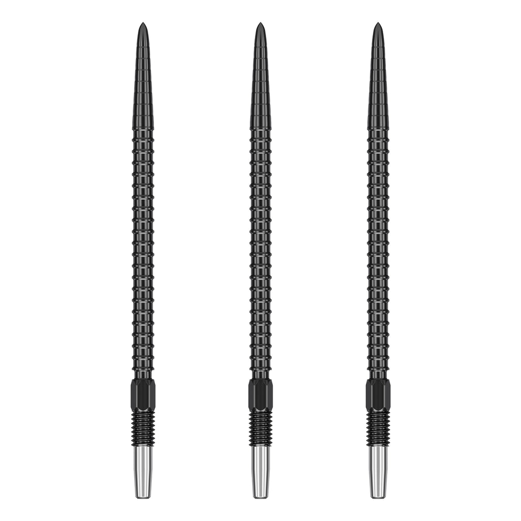 TARGET - Chrono Swiss Black Dart Points 26mm, 30mm, 35mm, 40mm