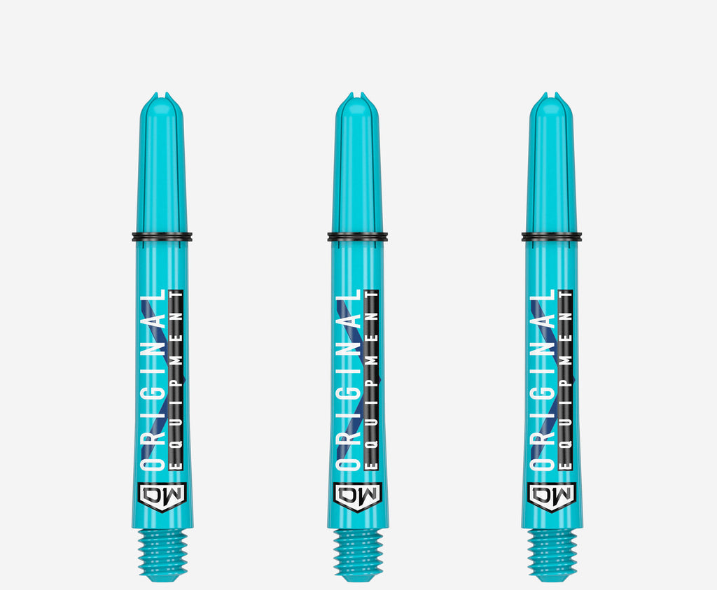 DART WORLD - Clinch Darts Shafts 3PK - TEAL