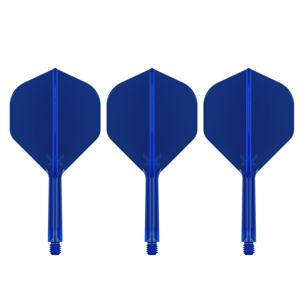 TARGET - K-FLEX All-In-One Moulded Flights NO2 Size - BLUE