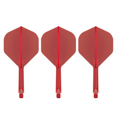 TARGET - K-FLEX All-In-One Moulded Flights NO2 Size - RED