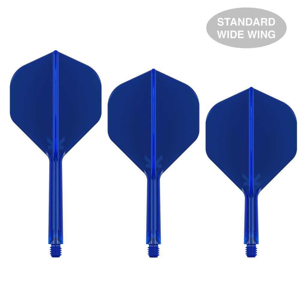 TARGET - K-FLEX All-In-One Moulded Flights NO2 Size - BLUE