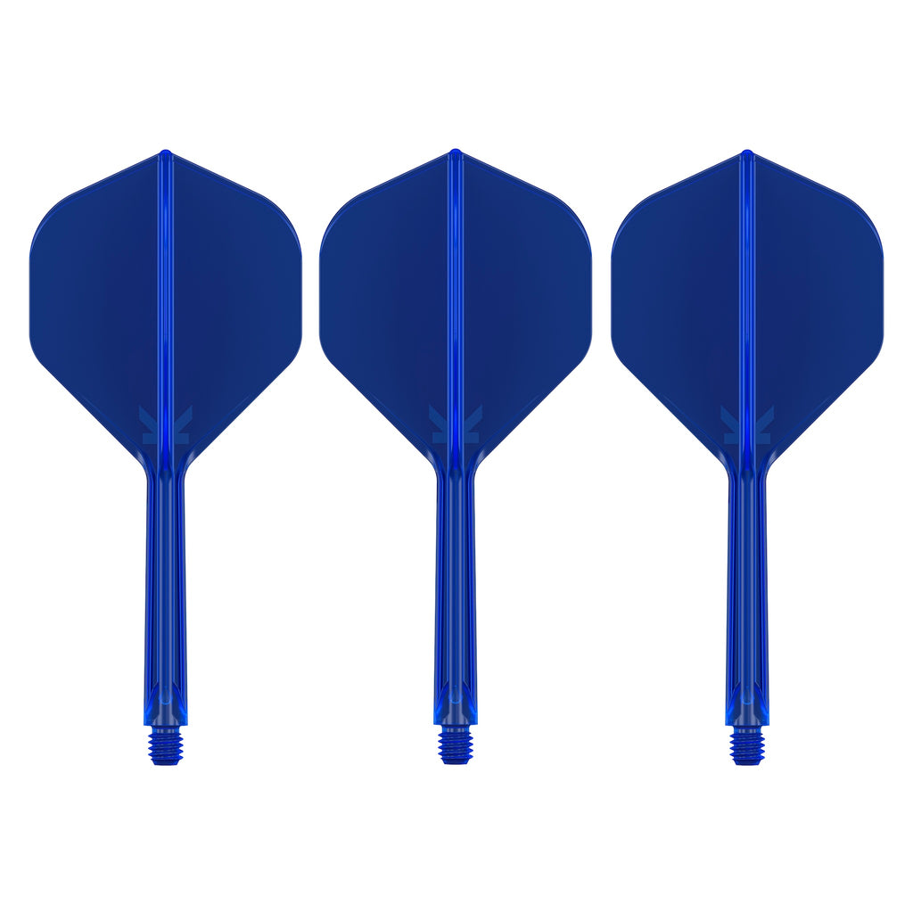 TARGET - K-FLEX All-In-One Moulded Flights NO2 Size - BLUE