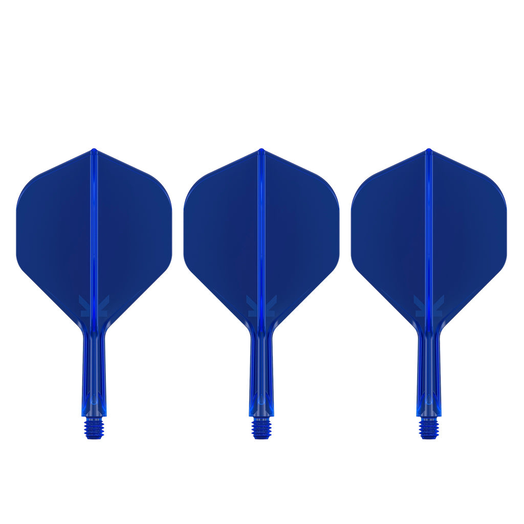 TARGET - K-FLEX All-In-One Moulded Flights NO2 Size - BLUE