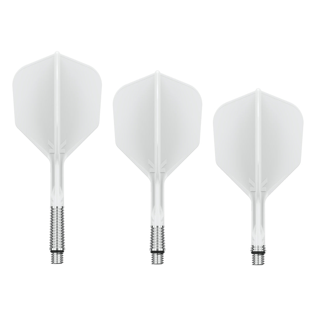 TARGET - K-SHIFT Spin - NO6 Standard Small Flight Size - White