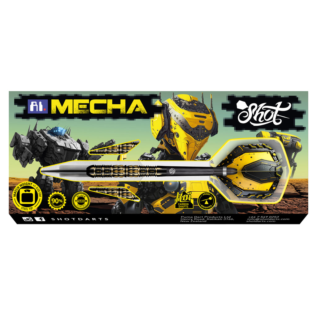 SHOT - AI MECHA Dart Set - 90% Tungsten - 22g