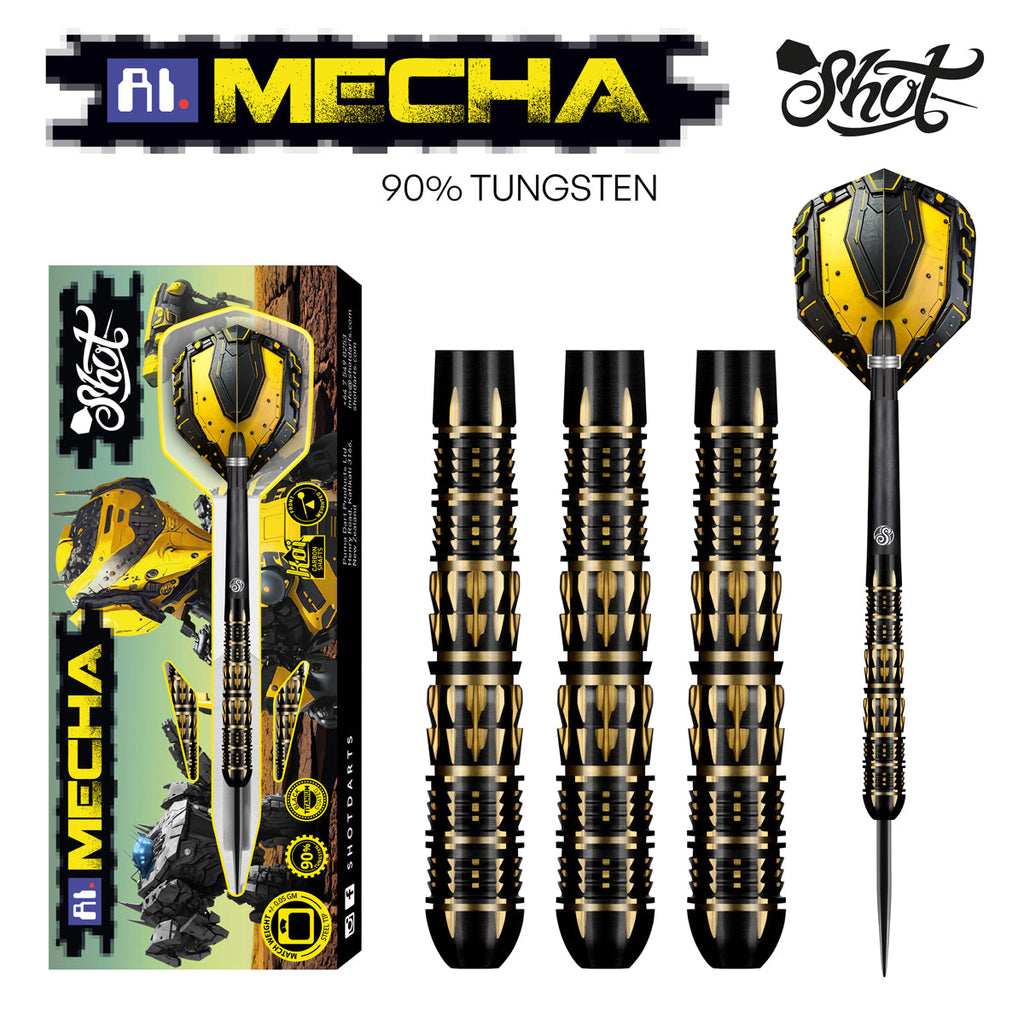 SHOT - AI MECHA Dart Set - 90% Tungsten - 23g