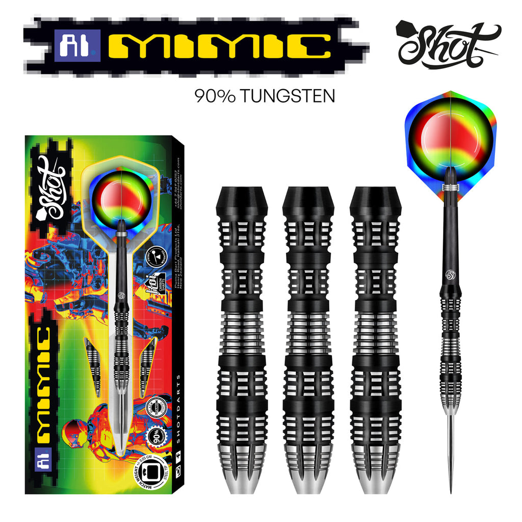SHOT - AI MIMIC Dart Set - 90% Tungsten - 26g