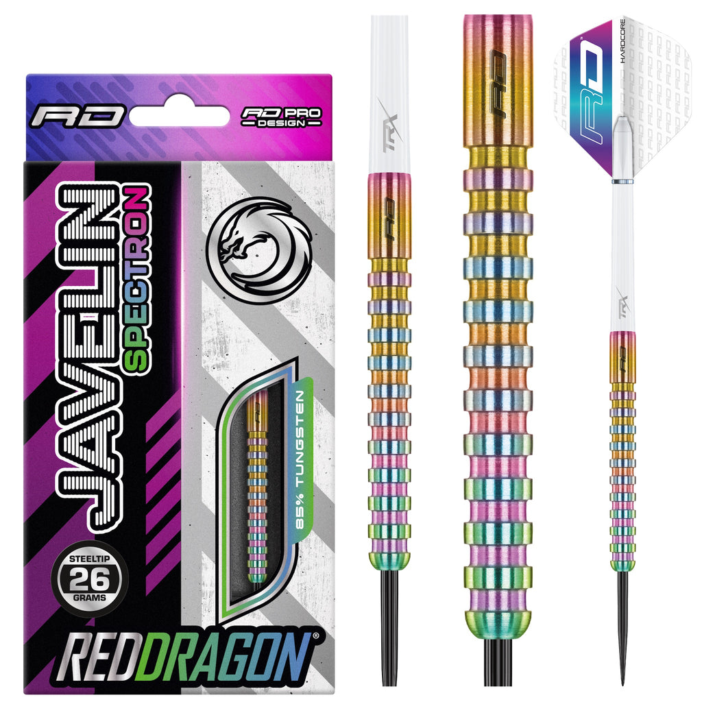 RED DRAGON - Javelin Spectron Darts - 85% Tungsten - 26g