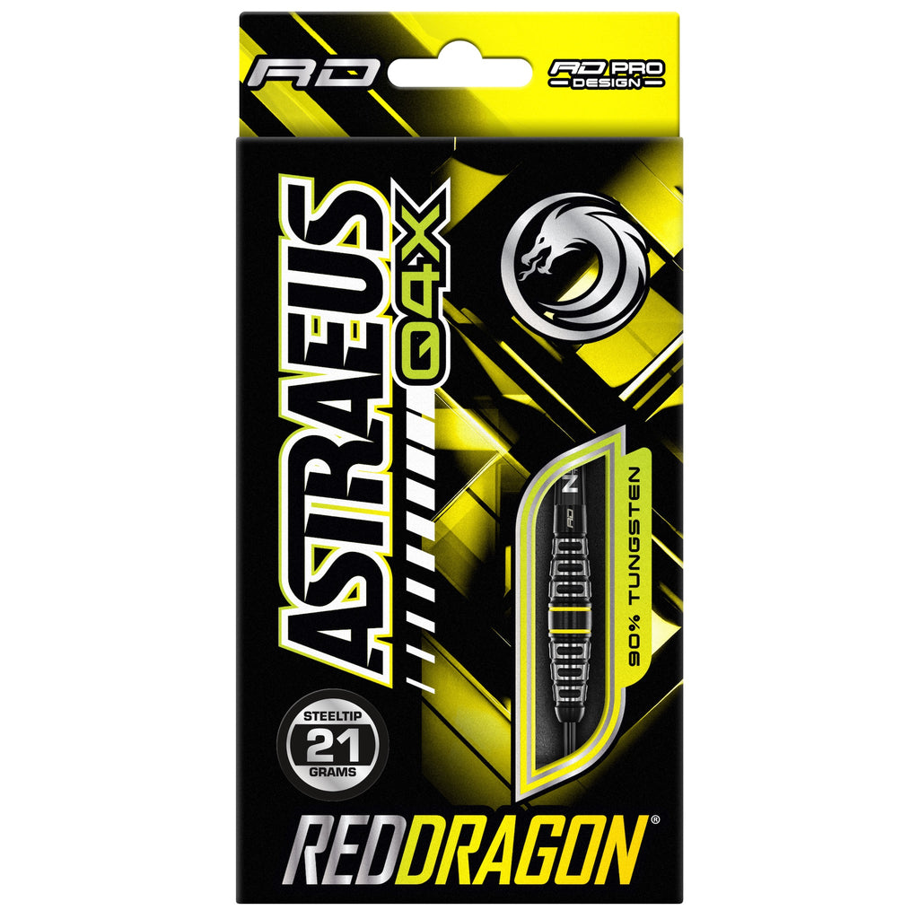RED DRAGON - Astraeus Q4X Torpedo Darts - 90% Tungsten - 21g