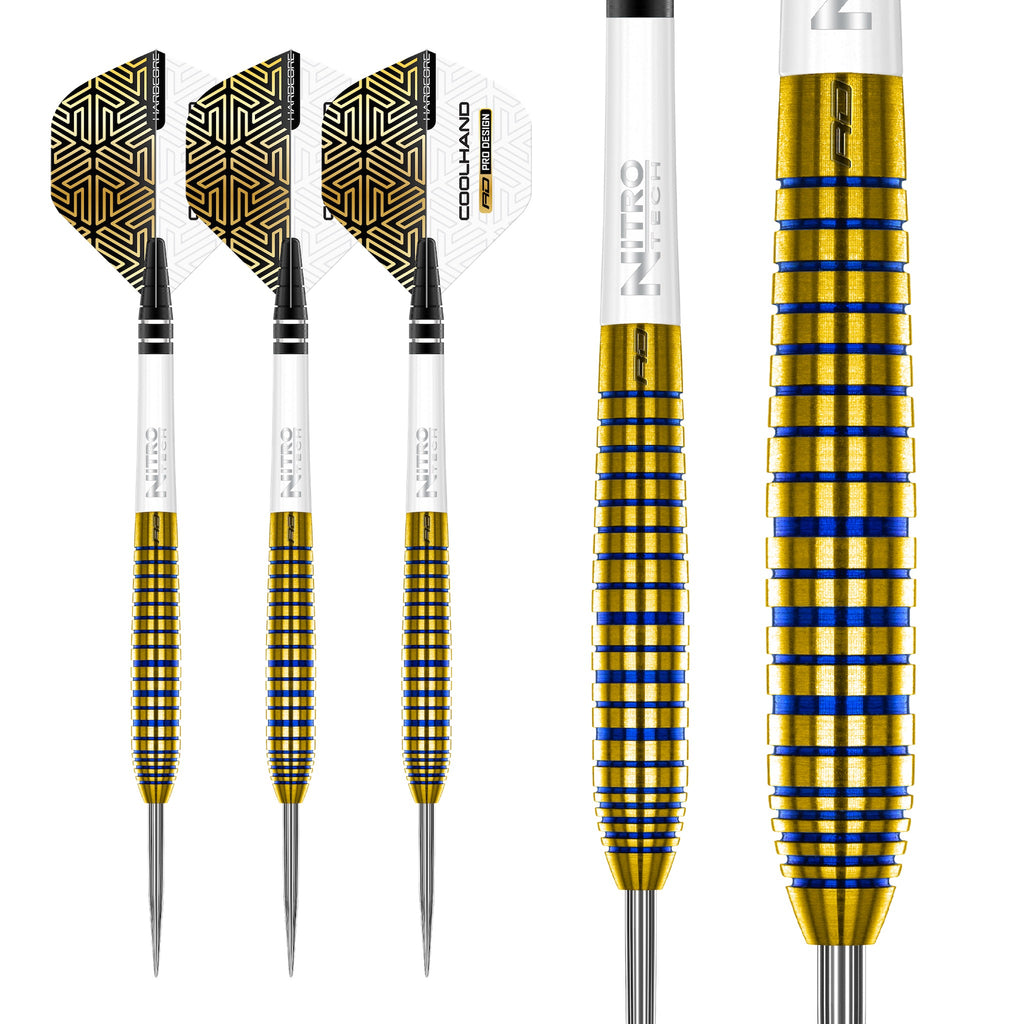 RED DRAGON - Luke Humphries TX3 Gold SE Darts - 90% Tungsten - 22g