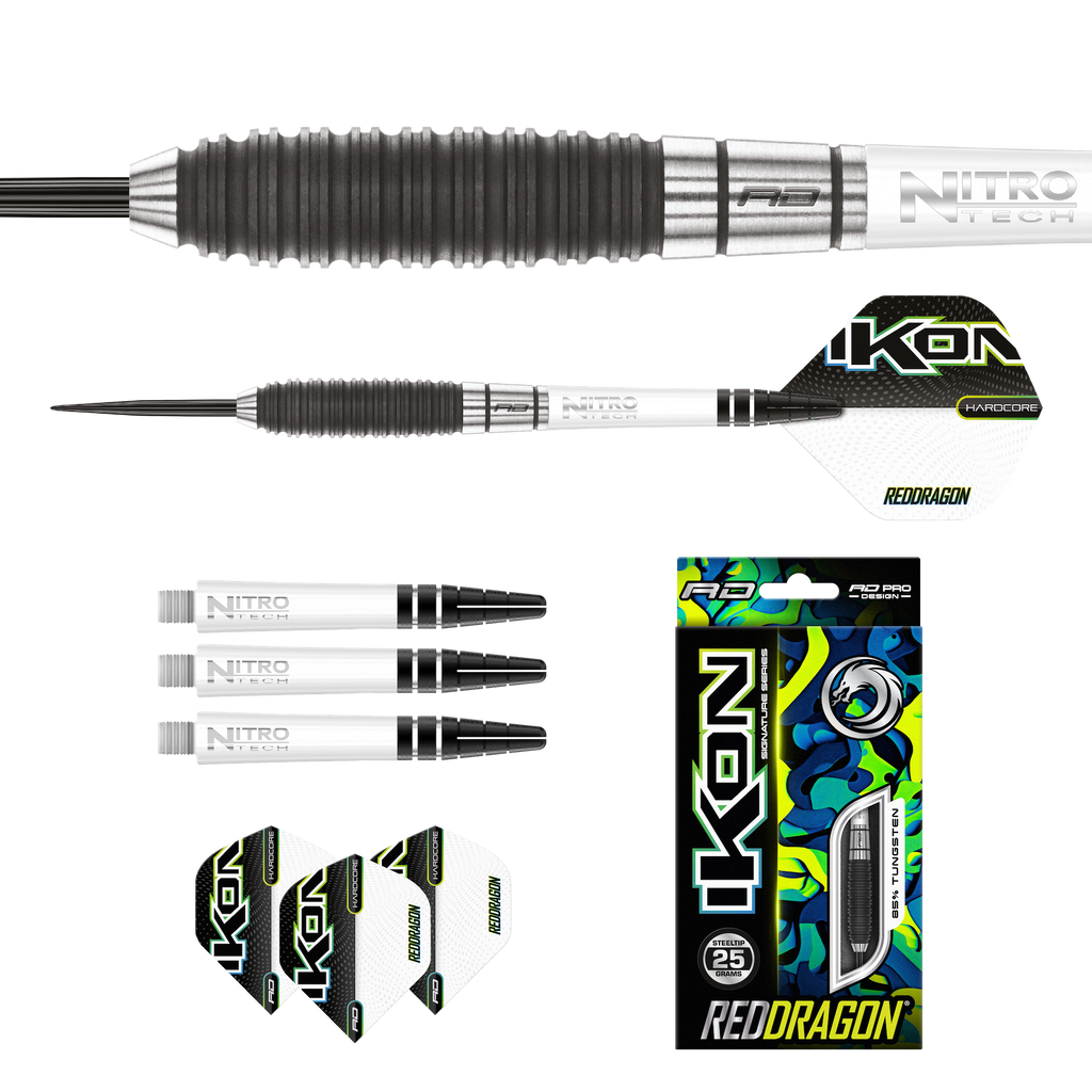 RED DRAGON - Ikon 1.3 Darts - 85% Tungsten - 25g