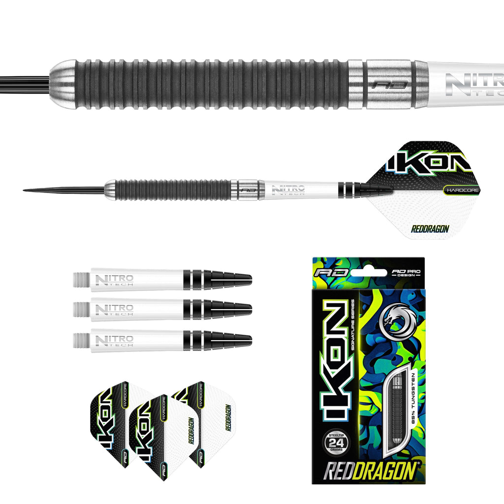 RED DRAGON - Ikon 1.4 Darts - 85% Tungsten - 24g