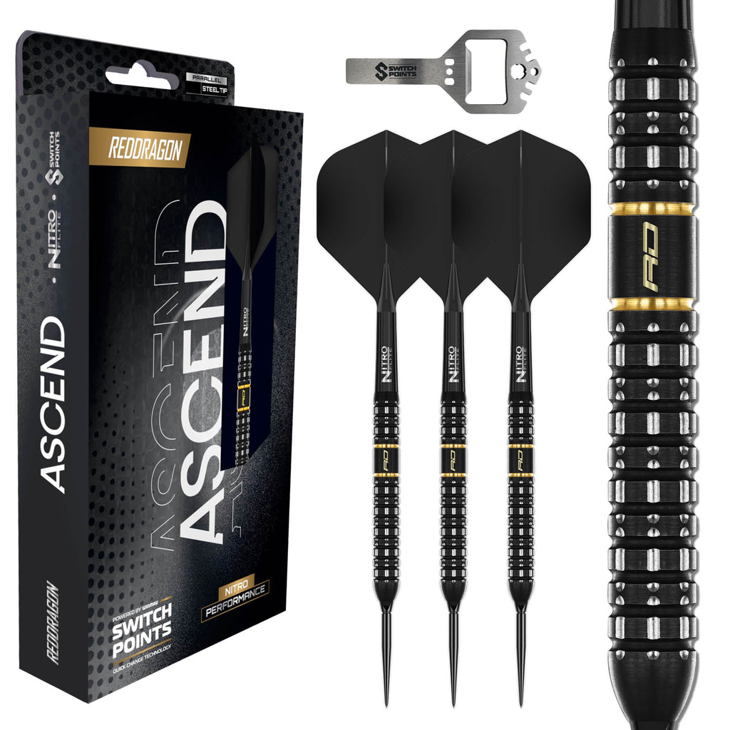 RED DRAGON - 22g Ascend Switch Point Darts - 90% Tungsten