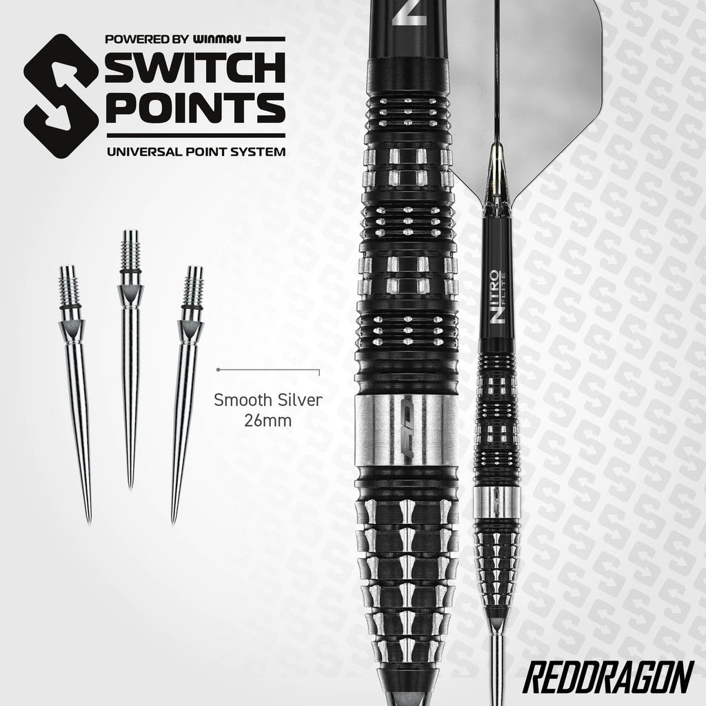 RED DRAGON - 25g Recon Switch Point Darts - 90% Tungsten