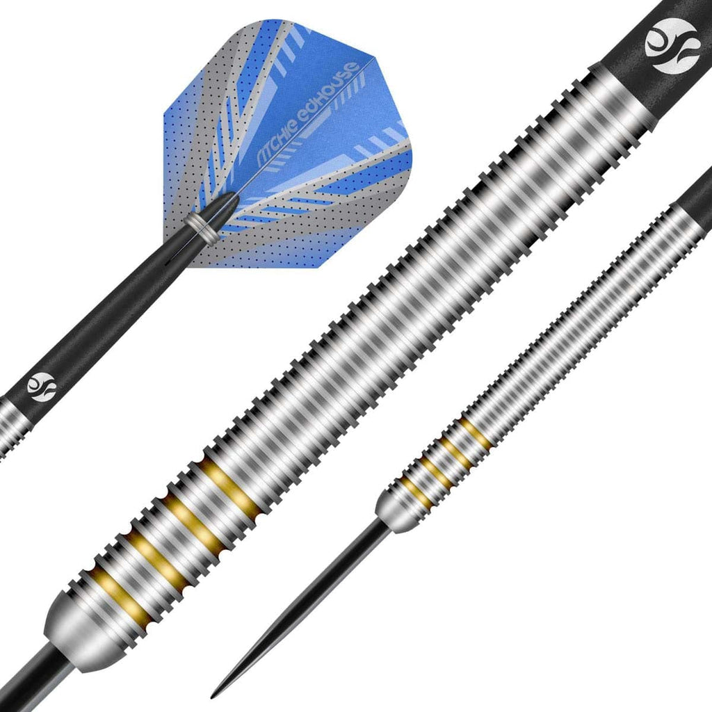 SHOT - 24g - Ritchie Edhouse - 90% Tungsten - Steel Tip Darts