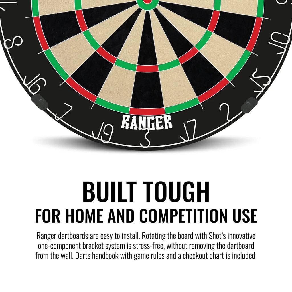 SHOT - RANGER Bladed Wire Bristle Dartboard