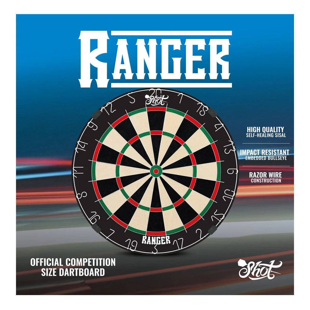 SHOT - RANGER Bladed Wire Bristle Dartboard