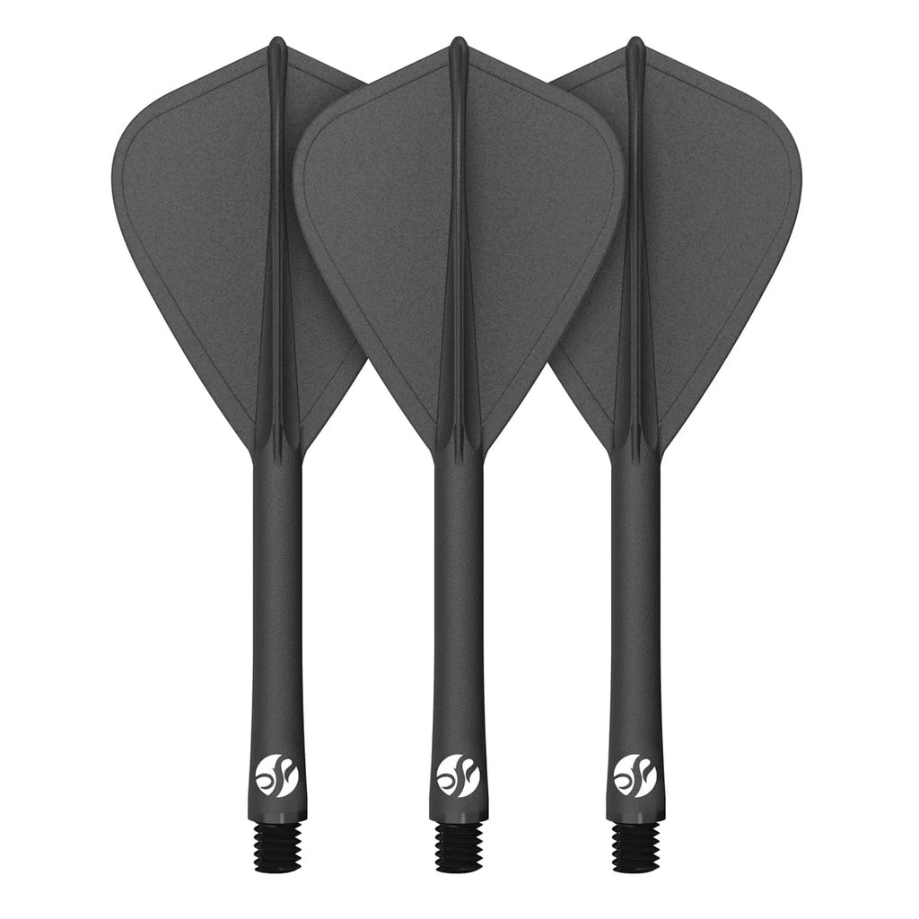 SHOT - FLIGHT DECK KITE - ONE PIECE Dart and Flight System - BLACK