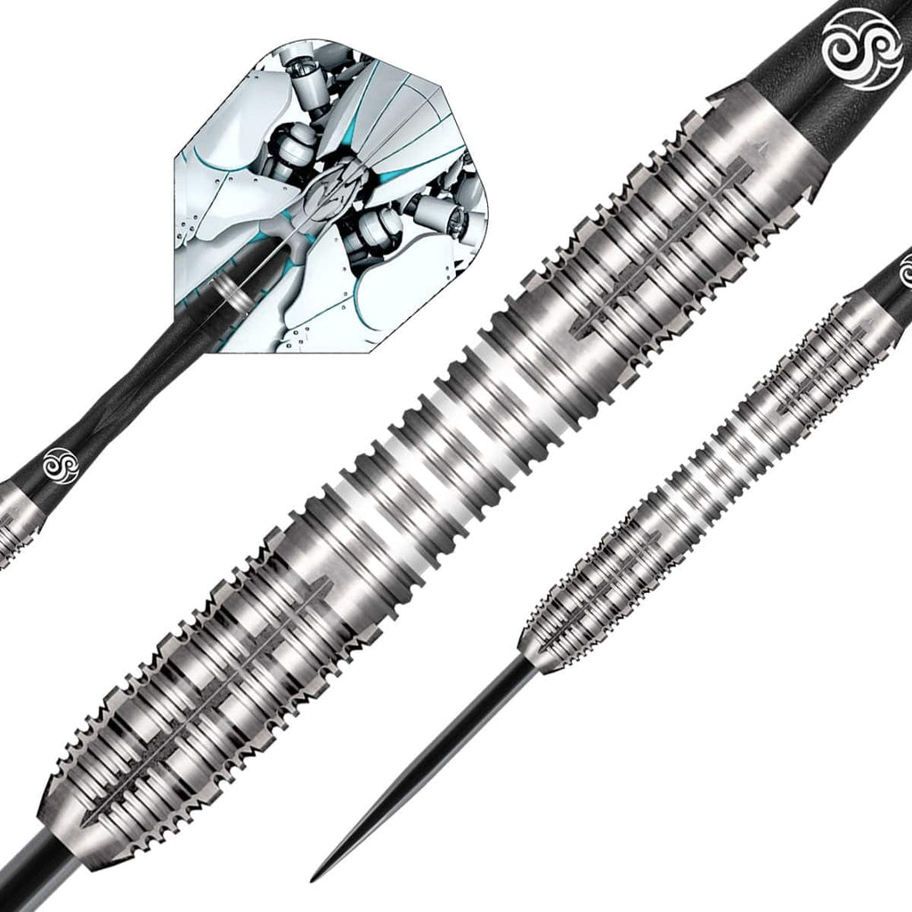SHOT - 23g - AI Scorpula - 90% Tungsten - Steel Tip Darts Set