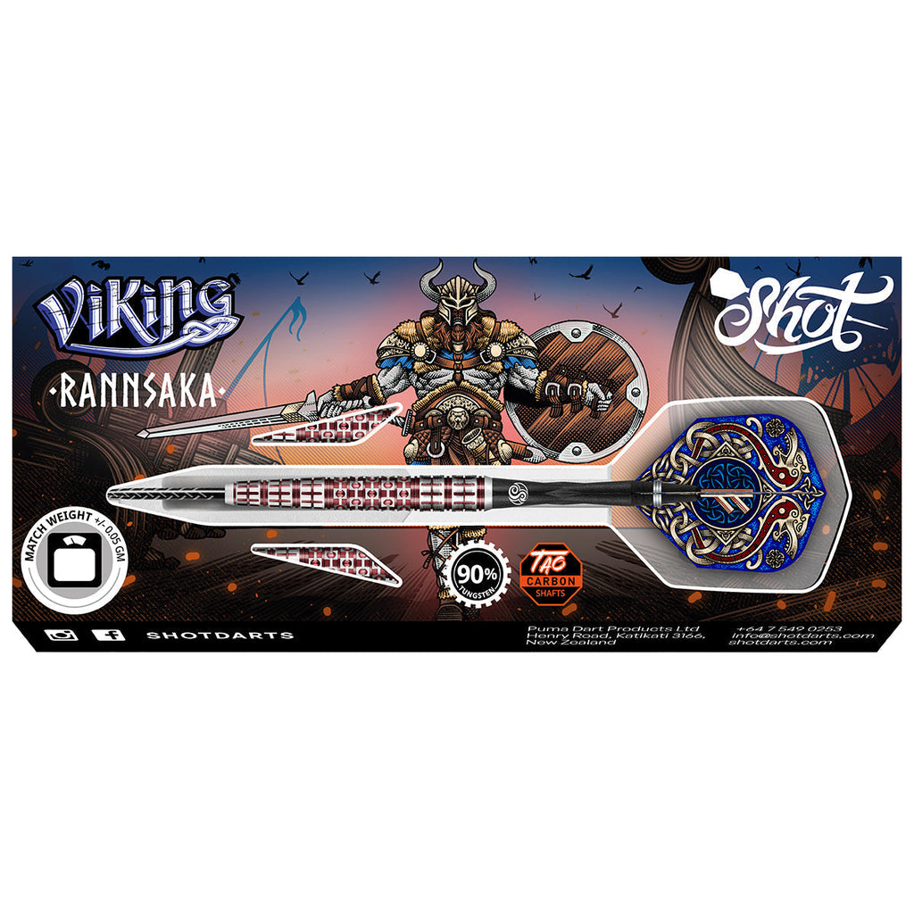 SHOT - Viking Rannsaka Darts - 90% Tungsten - 22g
