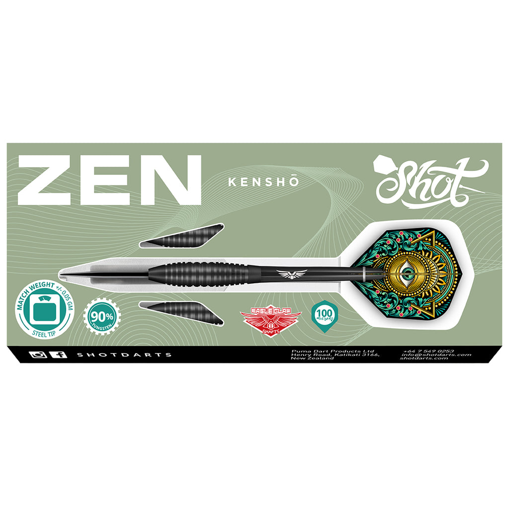 SHOT - Zen Kensho Darts - 90% Tungsten - 28g