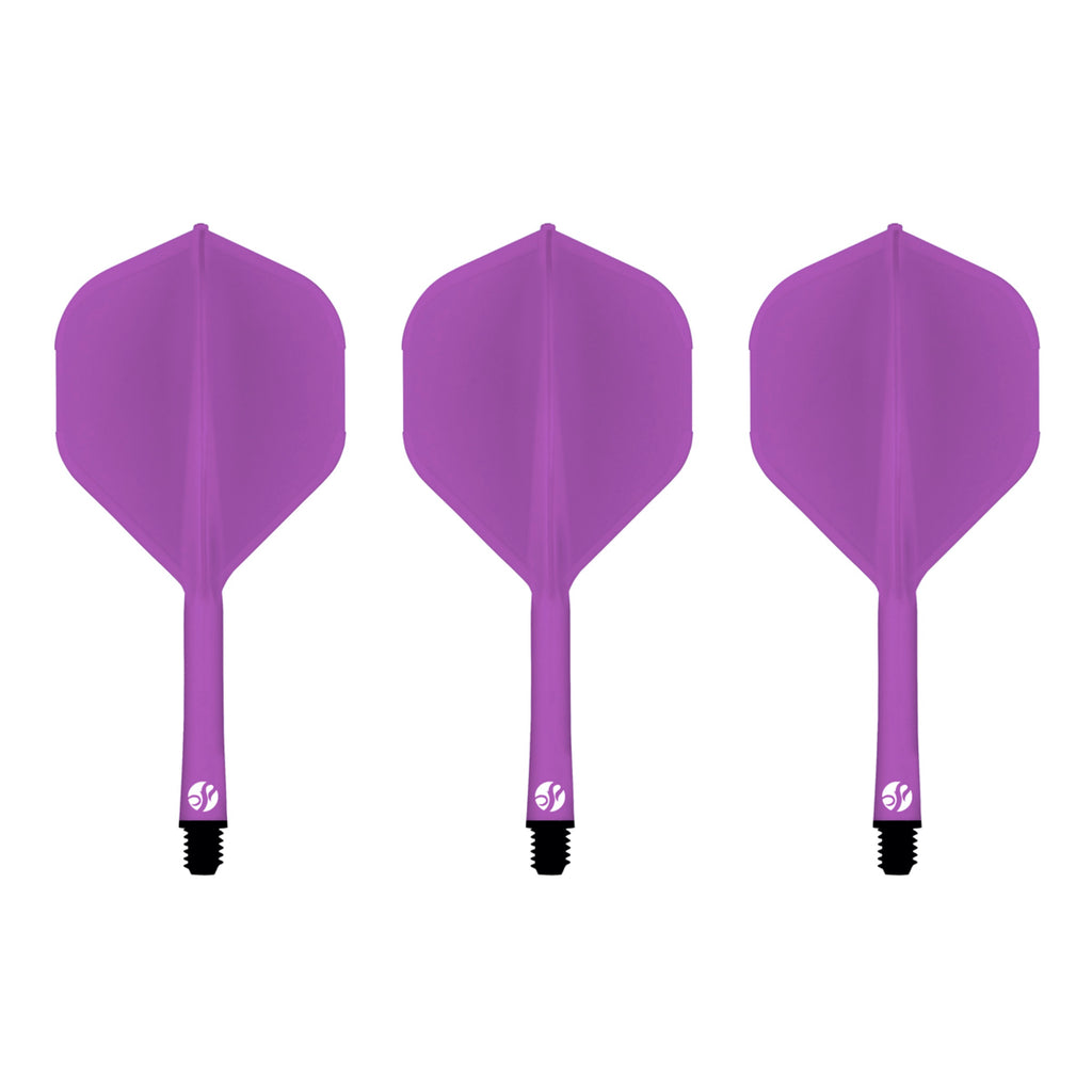 SHOT - FLIGHT DECK - ONE PIECE Dart and Flight System - PURPLE