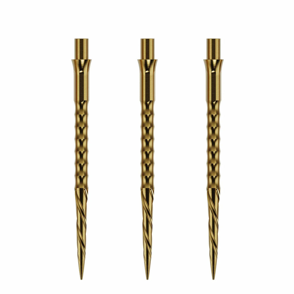 CALIBURN - EVO Dart Points - SPIRO 36mm - GOLD