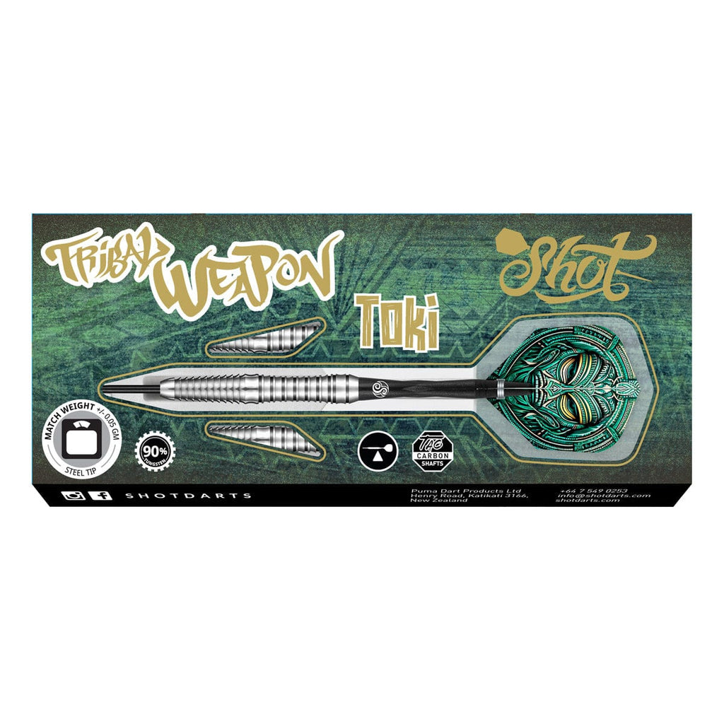 SHOT - Tribal Weapon TOKI Darts - 90% Tungsten - 28g