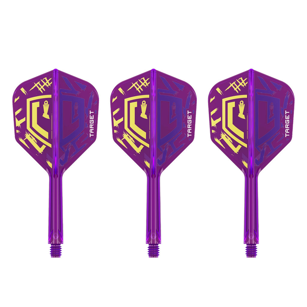 TARGET - K-FLEX NO6 Size - Luke Littler World Champ - All-In-One Moulded Flights
