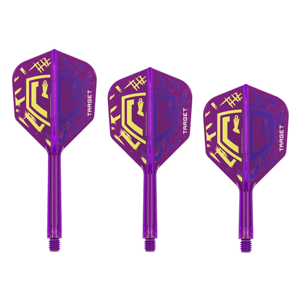 TARGET - K-FLEX NO6 Size - Luke Littler World Champ - All-In-One Moulded Flights