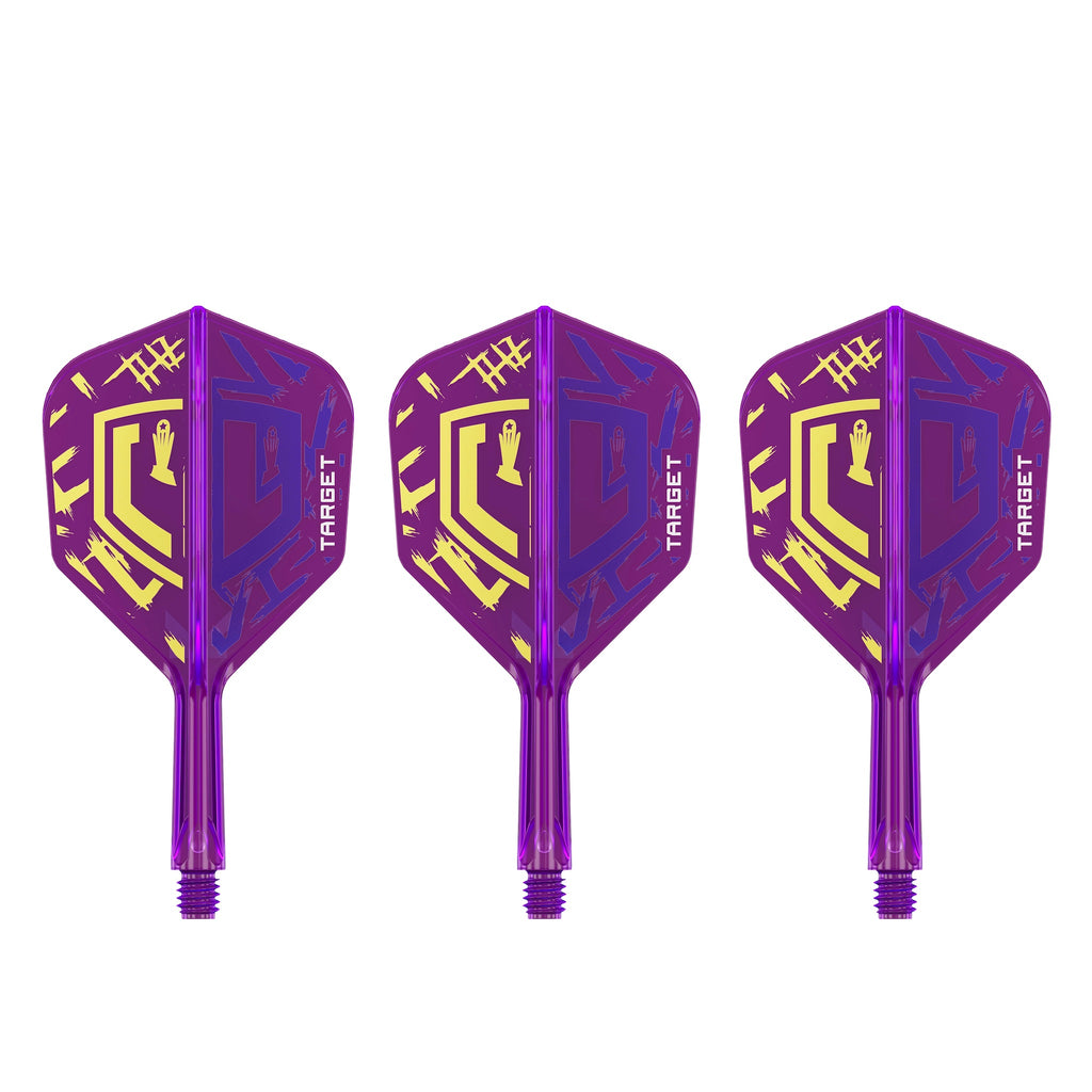 TARGET - K-FLEX NO6 Size - Luke Littler World Champ - All-In-One Moulded Flights
