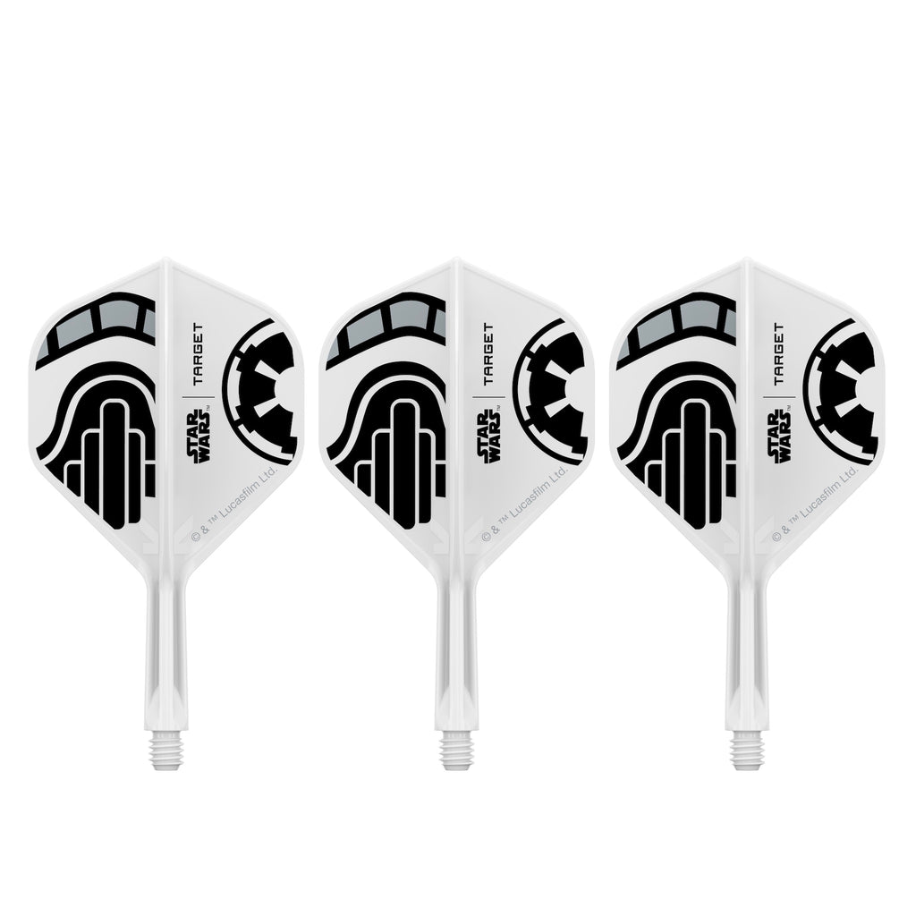 PRE ORDER FOR 11/11/25 - TARGET x STAR WARS - K-FLEX NO2 Shape - Storm Trooper - All-In-One Moulded Flights