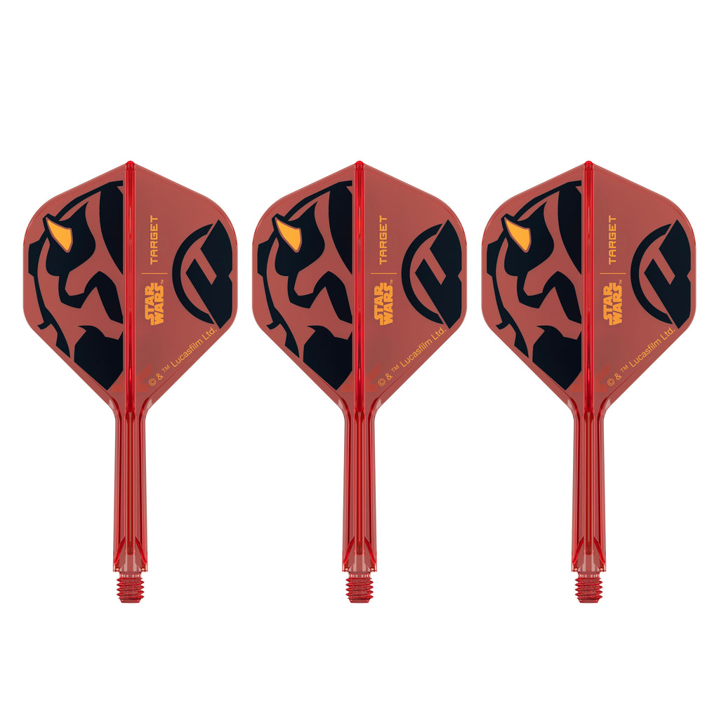 PRE ORDER FOR 11/11/25 - TARGET x STAR WARS - K-FLEX NO2 Shape - Darth Maul - All-In-One Moulded Flights